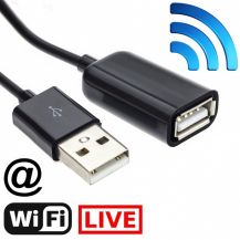 Keylogger v USB kabelu WIFI / záznam psaného textu